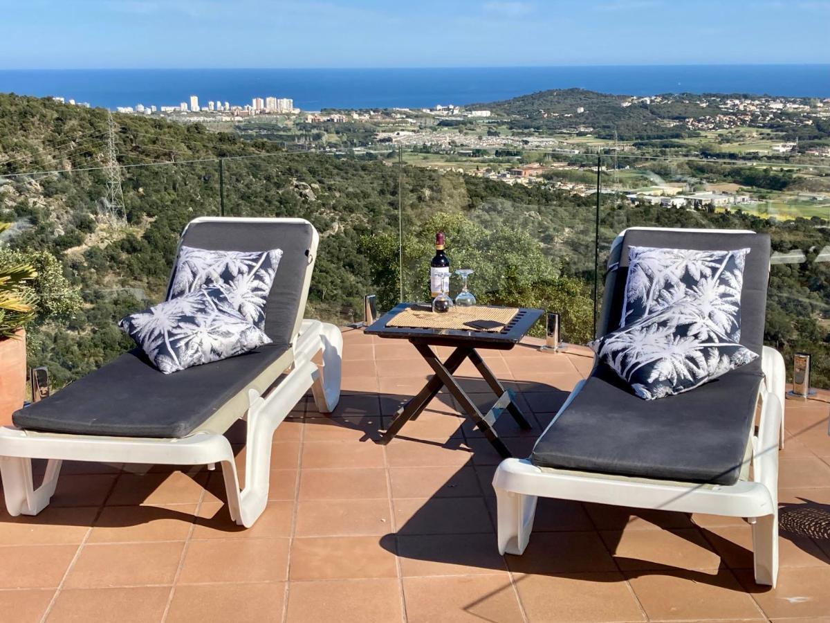 Villa Gardenia Mit Pool Und Traumhaftem Meerblick Santa Cristina d'Aro Ngoại thất bức ảnh