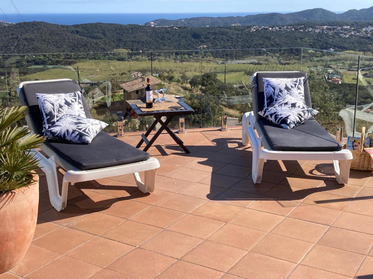 Villa Gardenia Mit Pool Und Traumhaftem Meerblick Santa Cristina d'Aro Ngoại thất bức ảnh